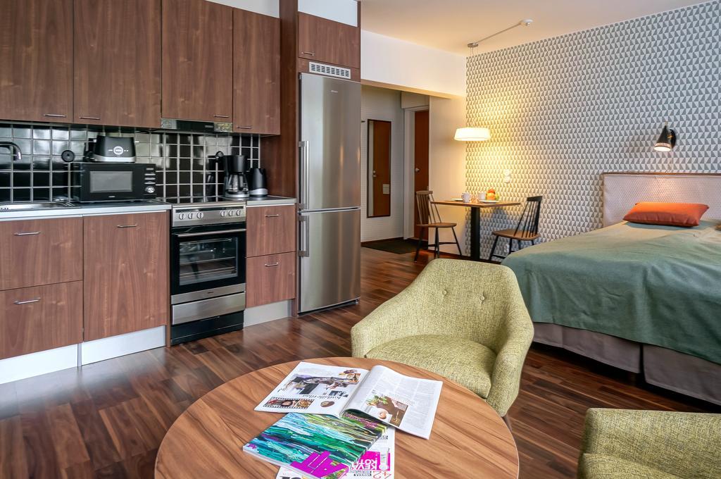 Forenom Serviced Apartments Espoo Tapiola Pokoj fotografie
