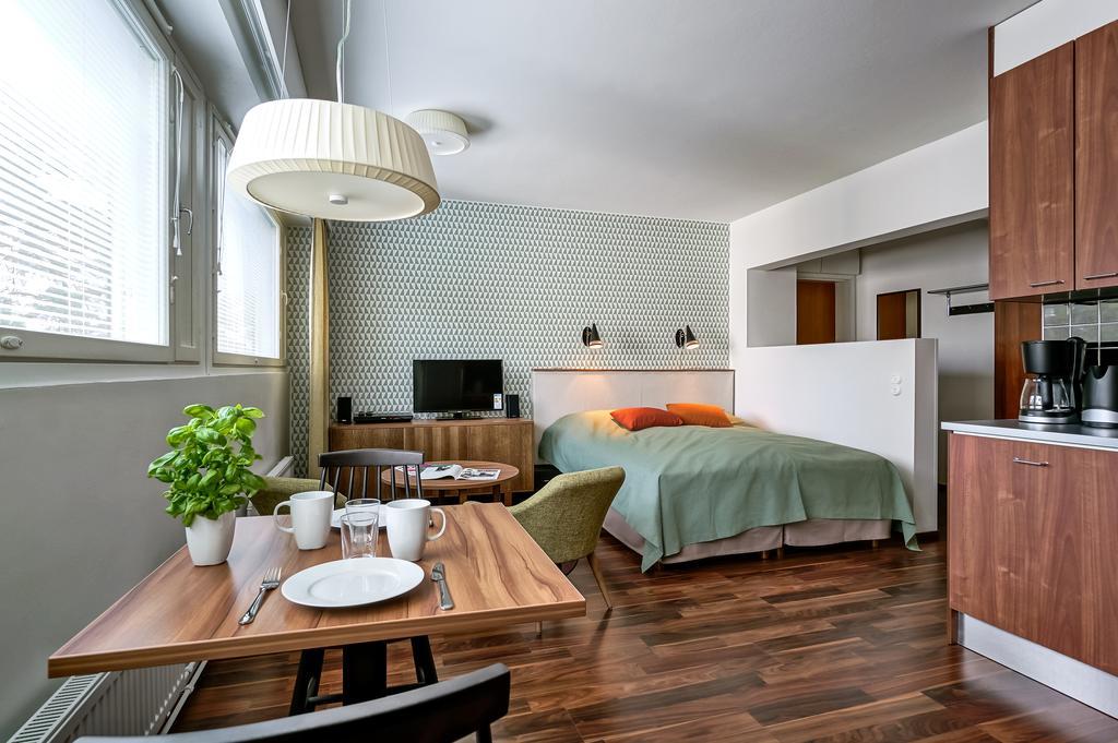 Forenom Serviced Apartments Espoo Tapiola Pokoj fotografie